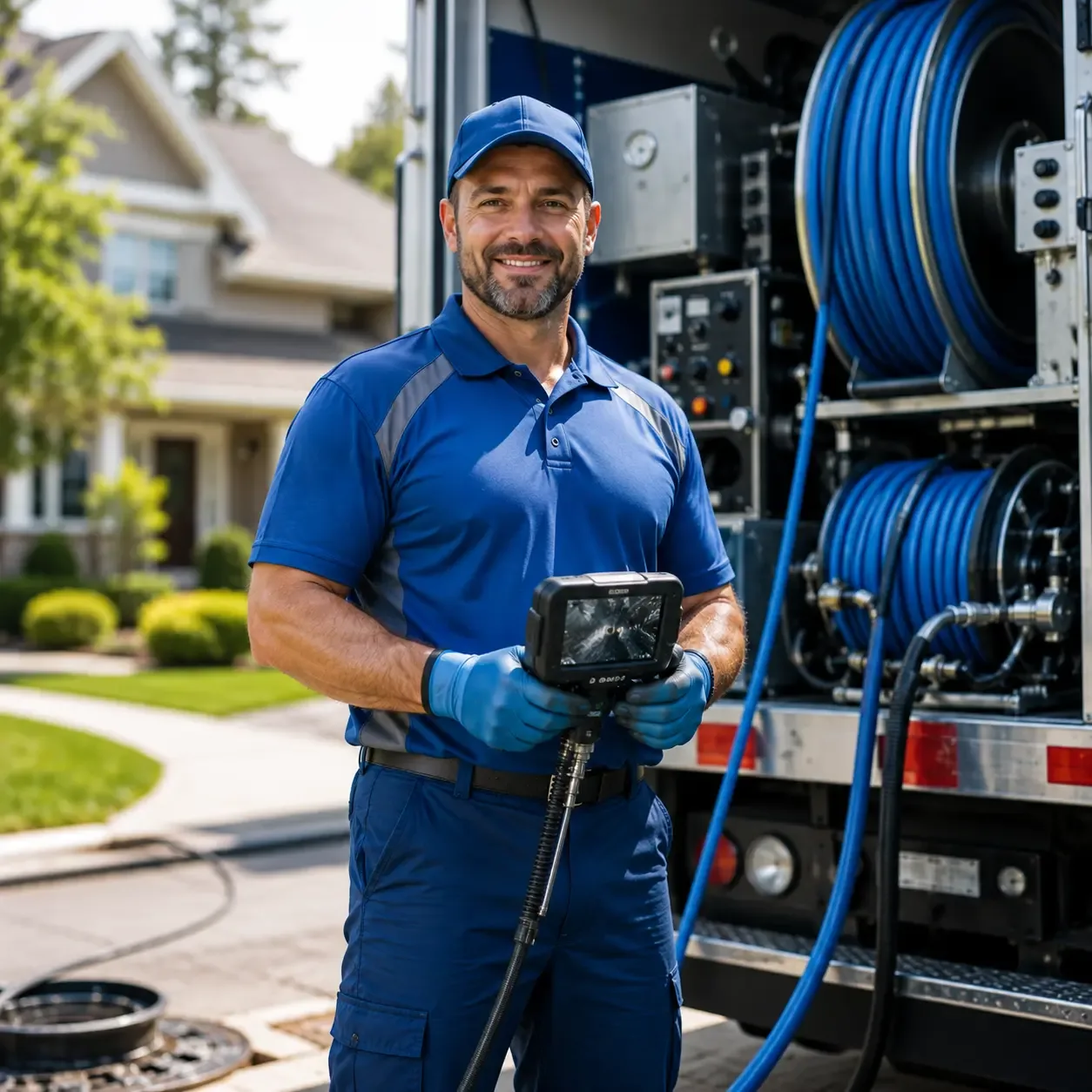 Local outdoor drain cleaning specialists in Irasburg, VT